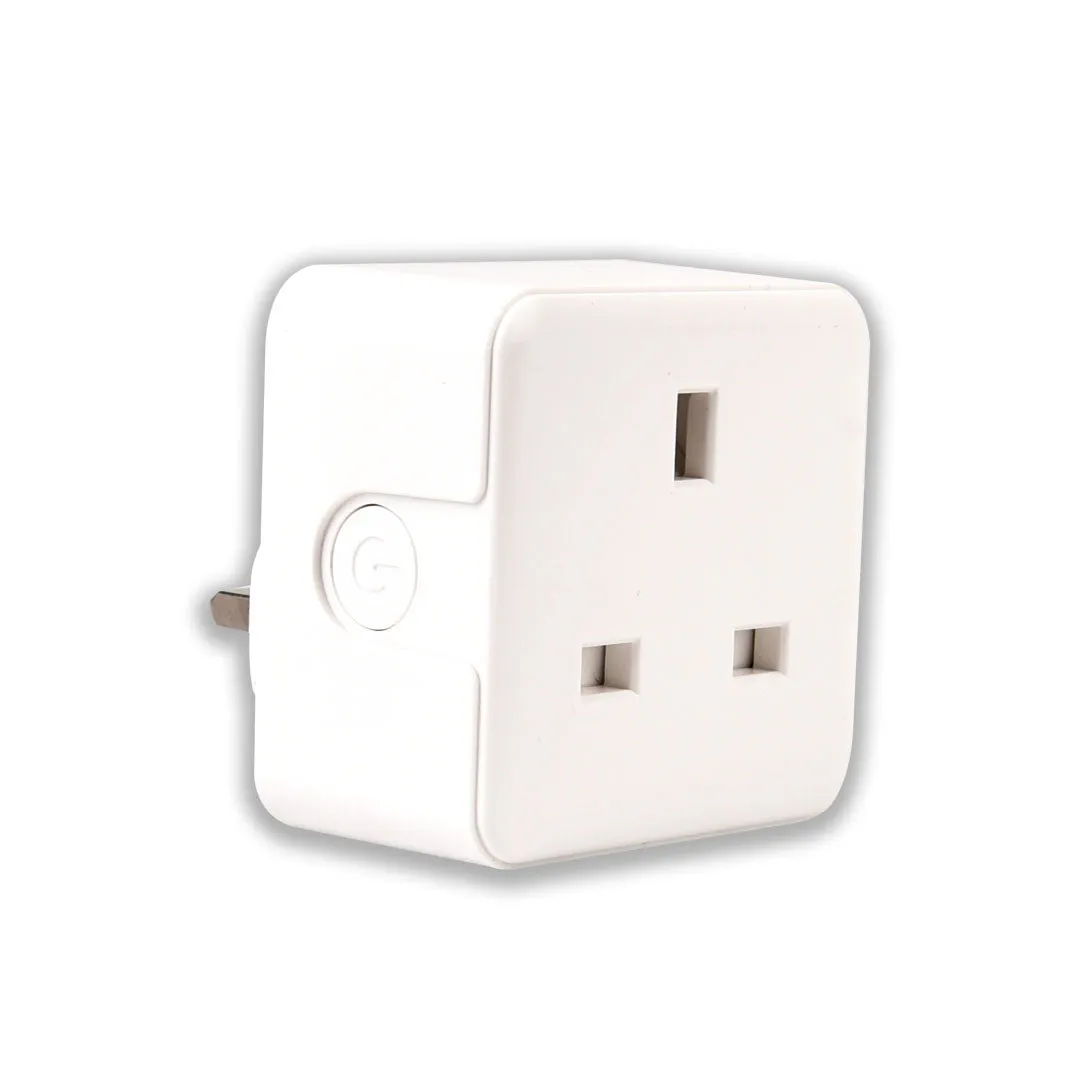 13A Smart WiFi Plug, Compatible with Alexa & Google Home, Timer Plug, No Hub Required