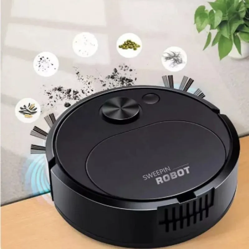 3 In 1 Smart Sweeping Robot | Wireless Vacuum Cleaner & Mop for Home Use