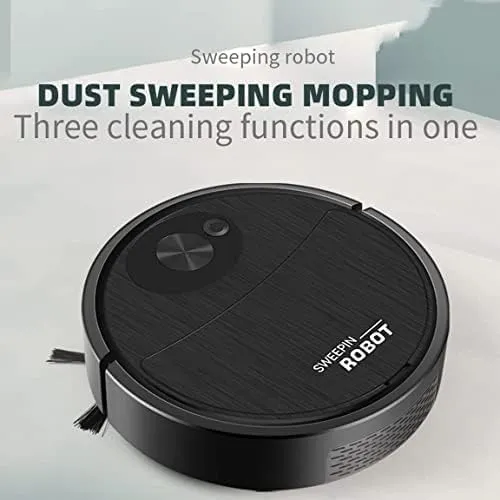 3 In 1 Smart Sweeping Robot | Wireless Vacuum Cleaner & Mop for Home Use