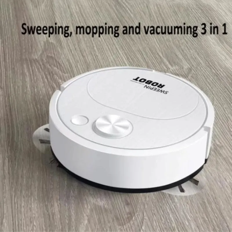 3 In 1 Smart Sweeping Robot | Wireless Vacuum Cleaner & Mop for Home Use