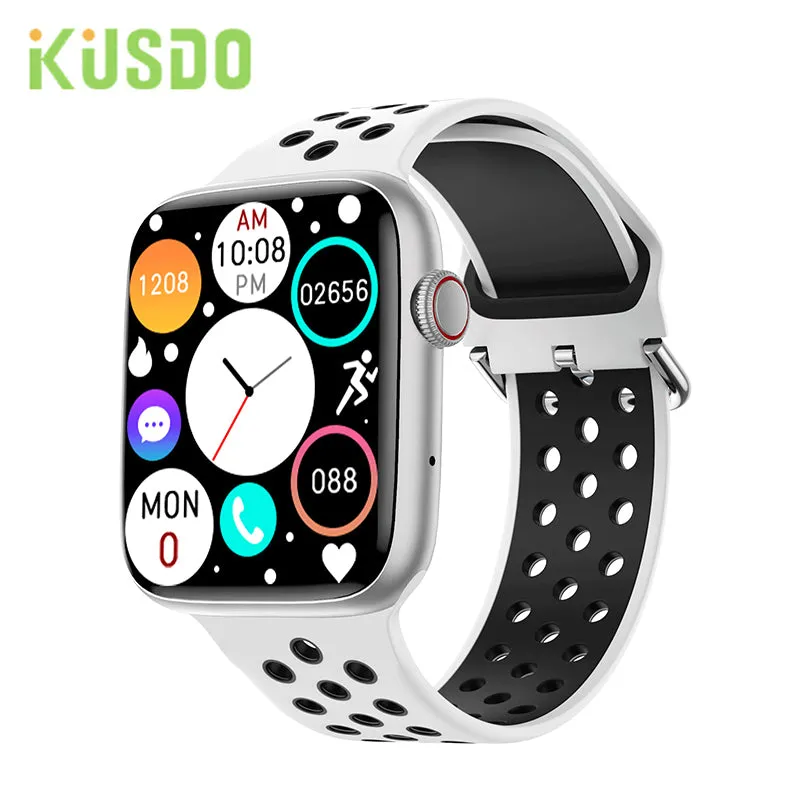 44mm Smart Watch Men Women Smartwatch Bluetooth Call Wireless Charging Custom Dial 2023 Fitness Bracelet For Apple Android