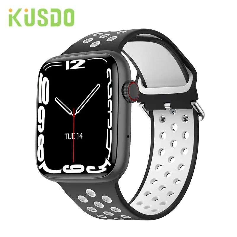 44mm Smart Watch Men Women Smartwatch Bluetooth Call Wireless Charging Custom Dial 2023 Fitness Bracelet For Apple Android