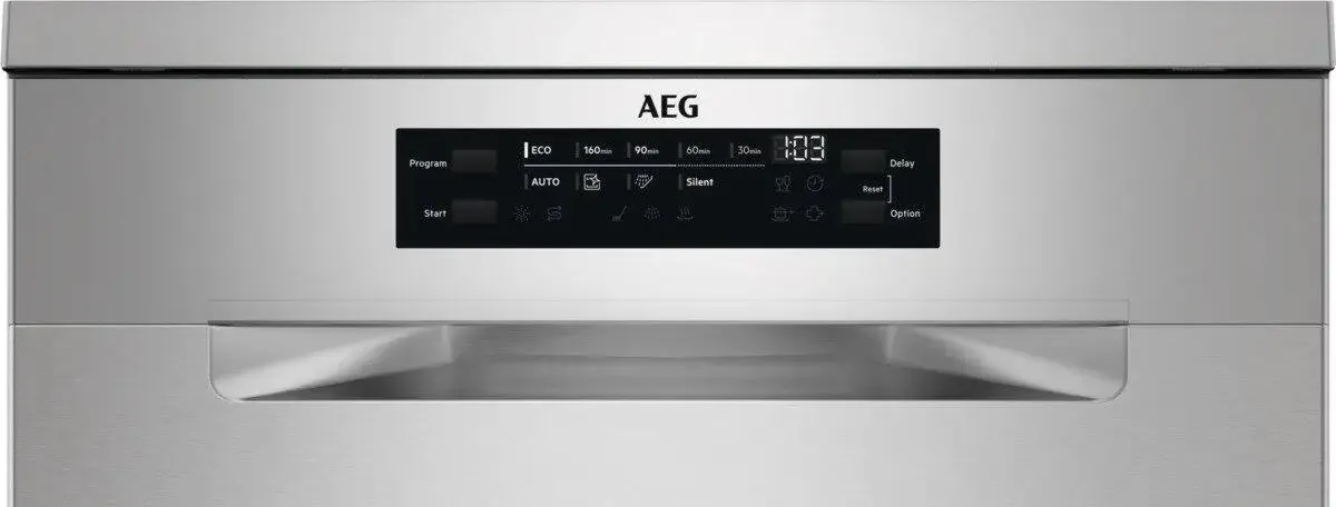 AEG FFB73727PM Freestanding 60 CM Dishwasher - Stainless Steel