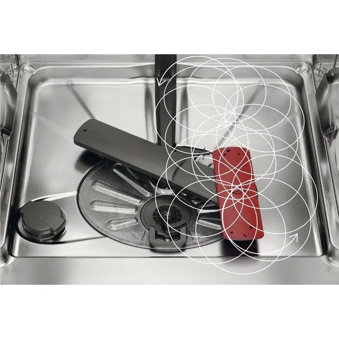 AEG FSK83828P Fully Integrated 60 cm Dishwasher 14 place - Black