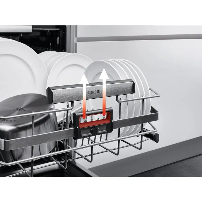 AEG FSK83828P Fully Integrated 60 cm Dishwasher 14 place - Black