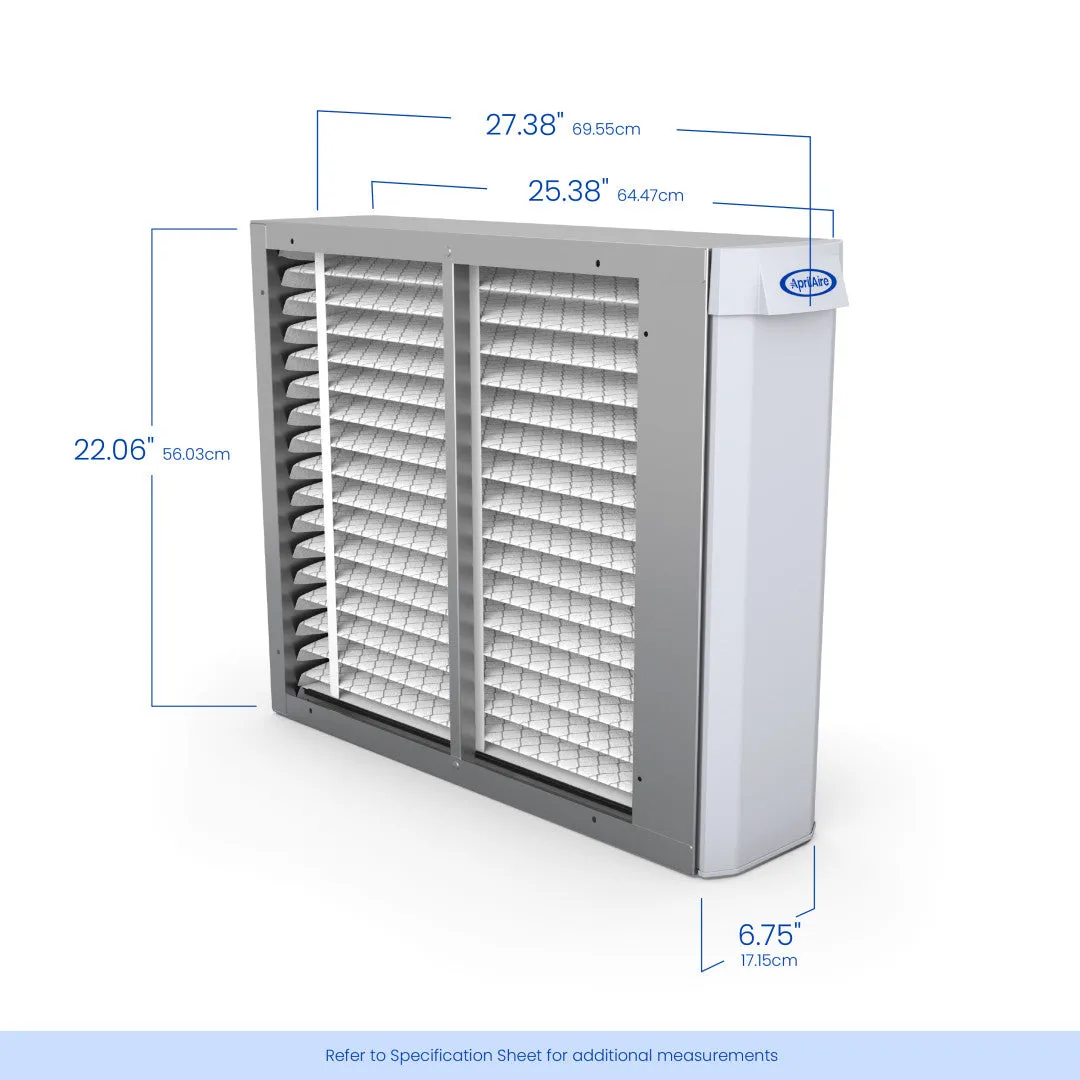 AprilAire 1210 Whole-House Air Purifier - 20"x25" Nominal Filter Size