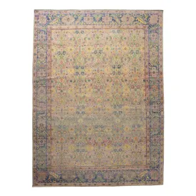 Beige Traditional Wool Rug - 12'2" x 16'4"