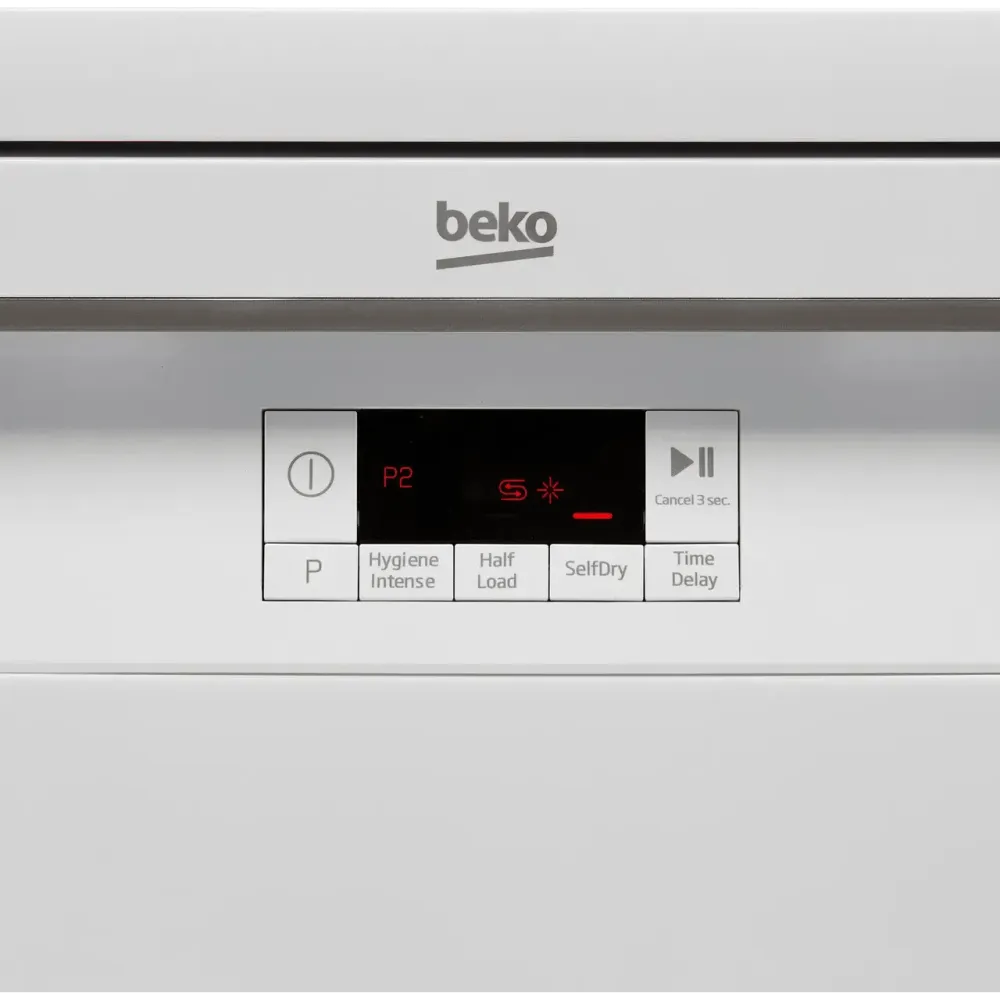 Beko BDFN15431W Full Size Dishwasher  White  14 Place Settings