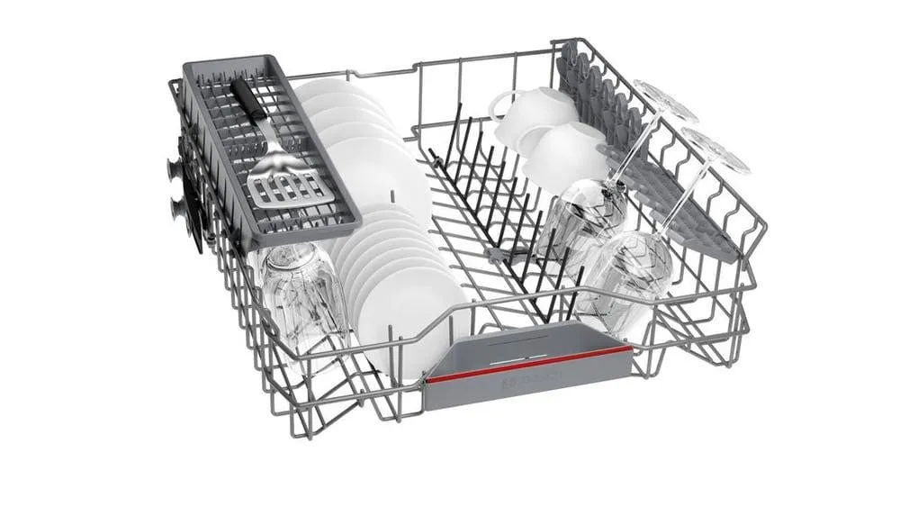 Bosch Serie 4 SGV4HAX40G Fully Integrated Standard Dishwasher - Stainless Steel Control Panel