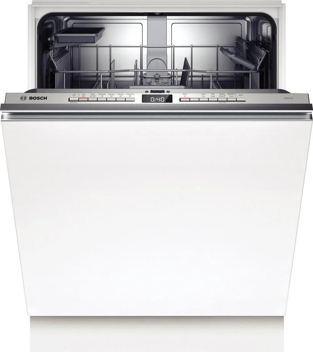 Bosch Serie 4 SGV4HAX40G Fully Integrated Standard Dishwasher - Stainless Steel Control Panel