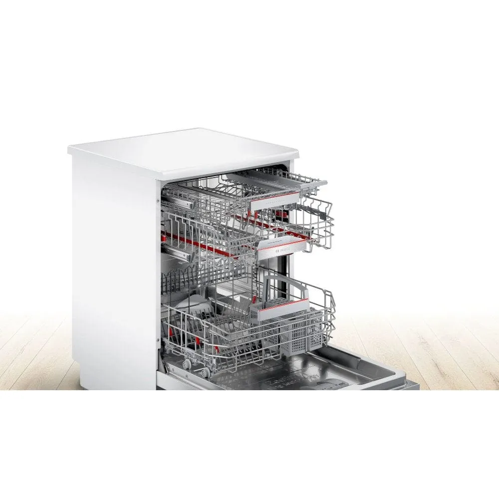 Bosch Serie 6 SMS6ZDW48G Full Size Dishwasher White 13 Place Settings