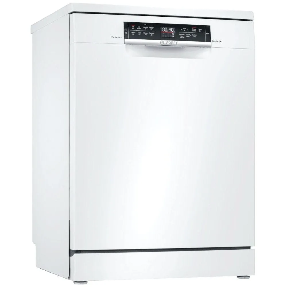 Bosch Serie 6 SMS6ZDW48G Full Size Dishwasher White 13 Place Settings