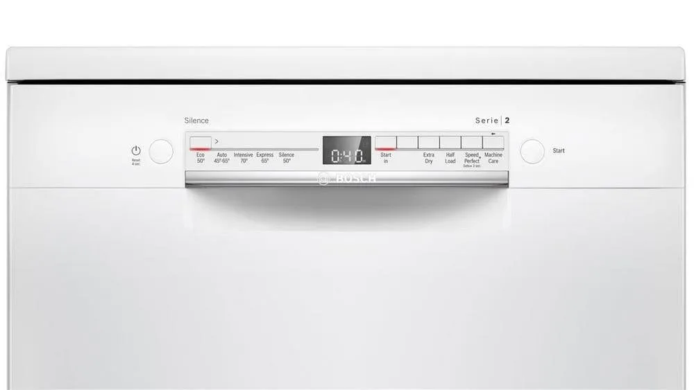 Bosch SGS2HVW66G Full Size Dishwasher White 13 Place Settings