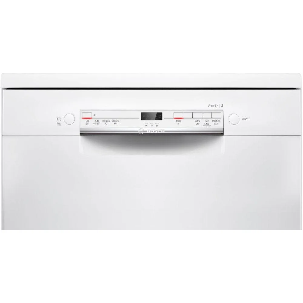 Bosch SGS2ITW08G Full Size Dishwasher - White - 12 Place Settings