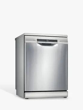 Bosch SMS4HCI40G Wifi Connected Standard Dishwasher - Stainless Steel Effect