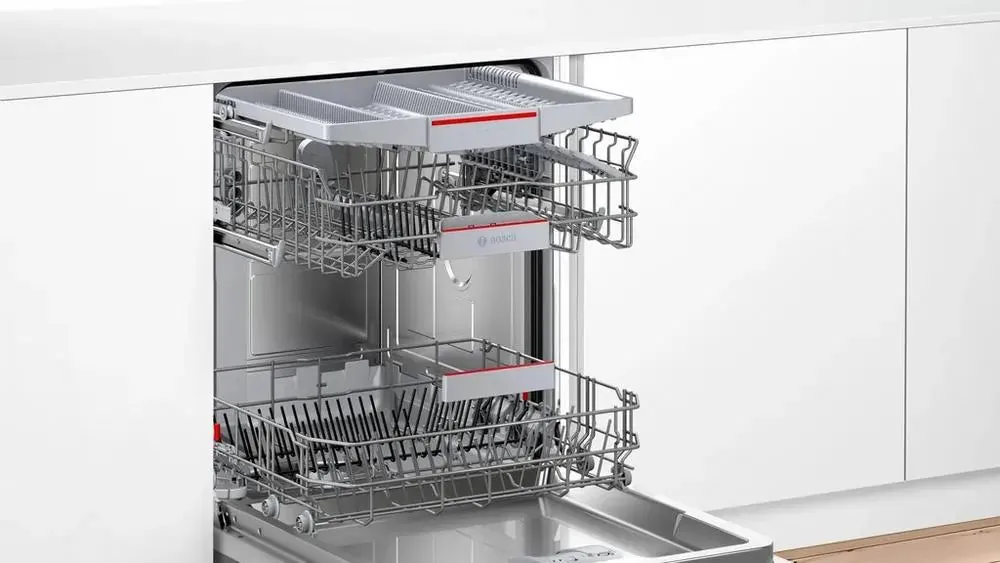 Bosch SMV6ZCX10G Fully Integrated (Built-in) Dishwasher With 14 Place Settings - Stainless Steel