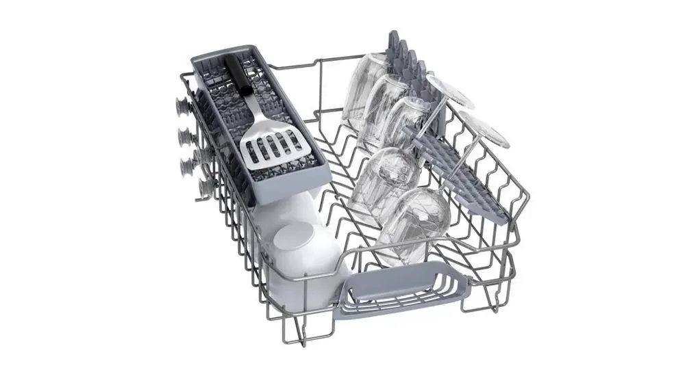 Bosch SPS2IKW01G 45cm 9 Place Slimiline Dishwasher, White