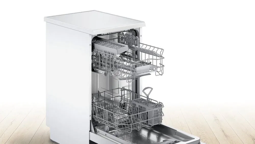 Bosch SRS2IKW04G Slimline Dishwasher White 9 Place Settings