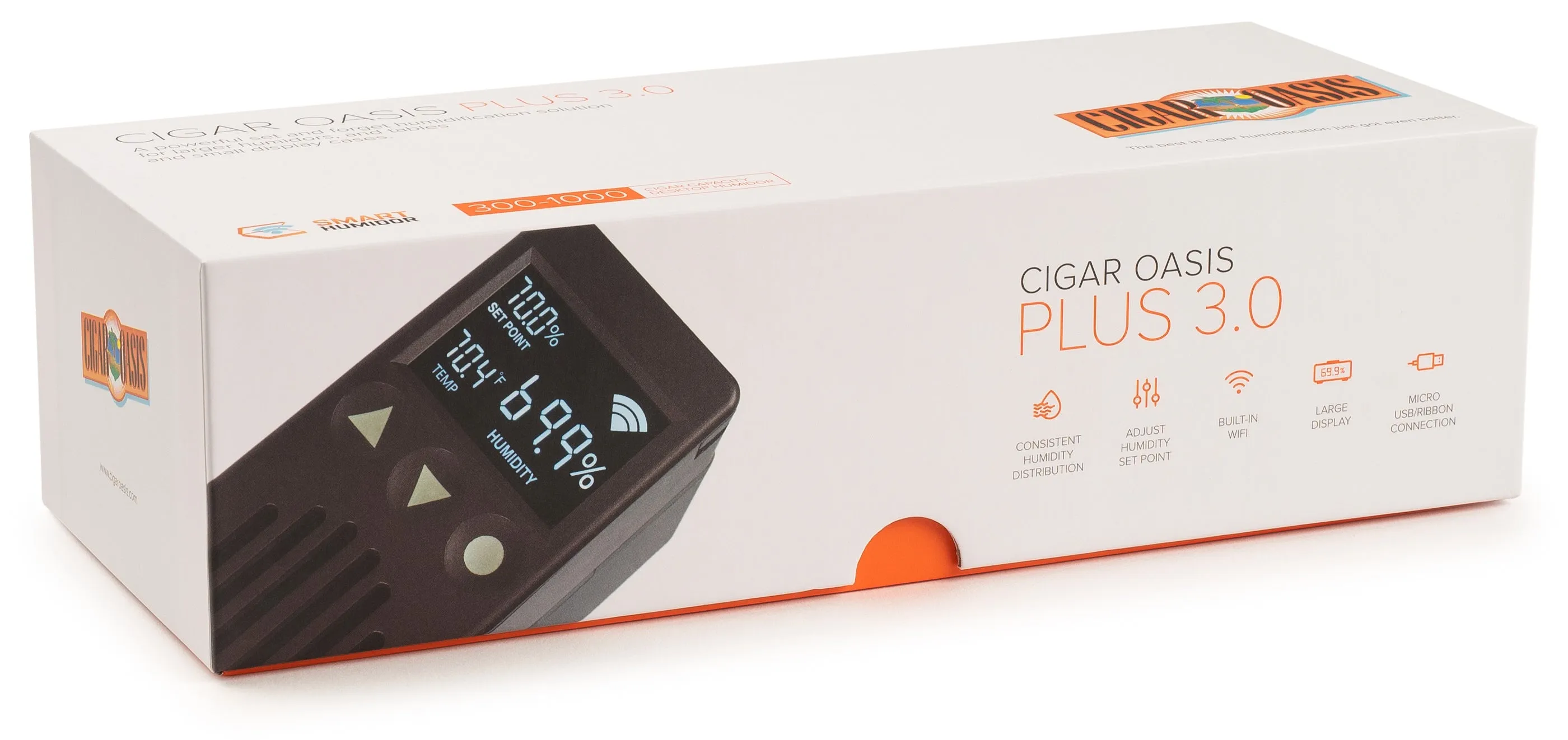 Cigar Oasis Plus 3.0 Electronic Humidifier