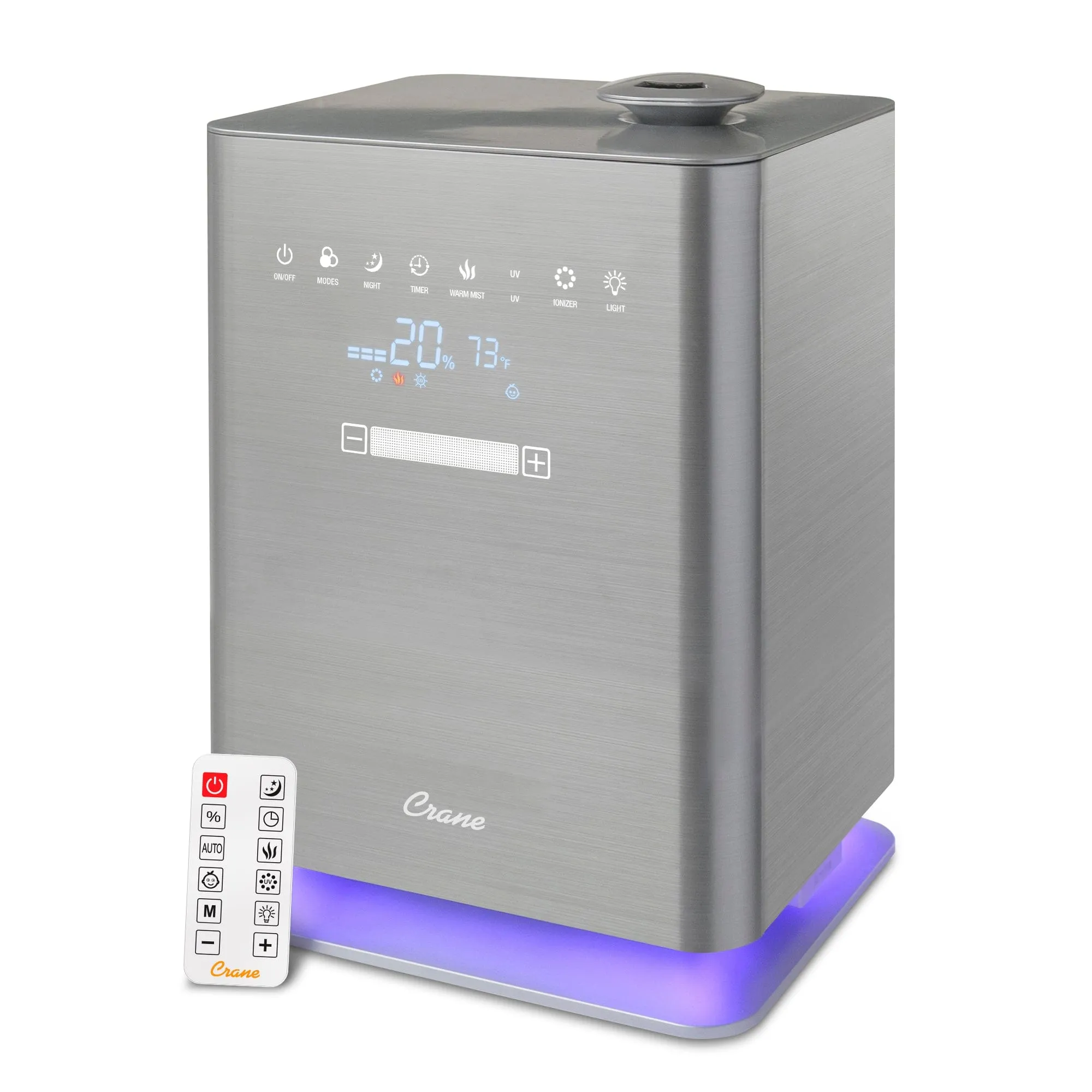 Crane Premium Warm/Cool Mist digital ultrasonic humidifier