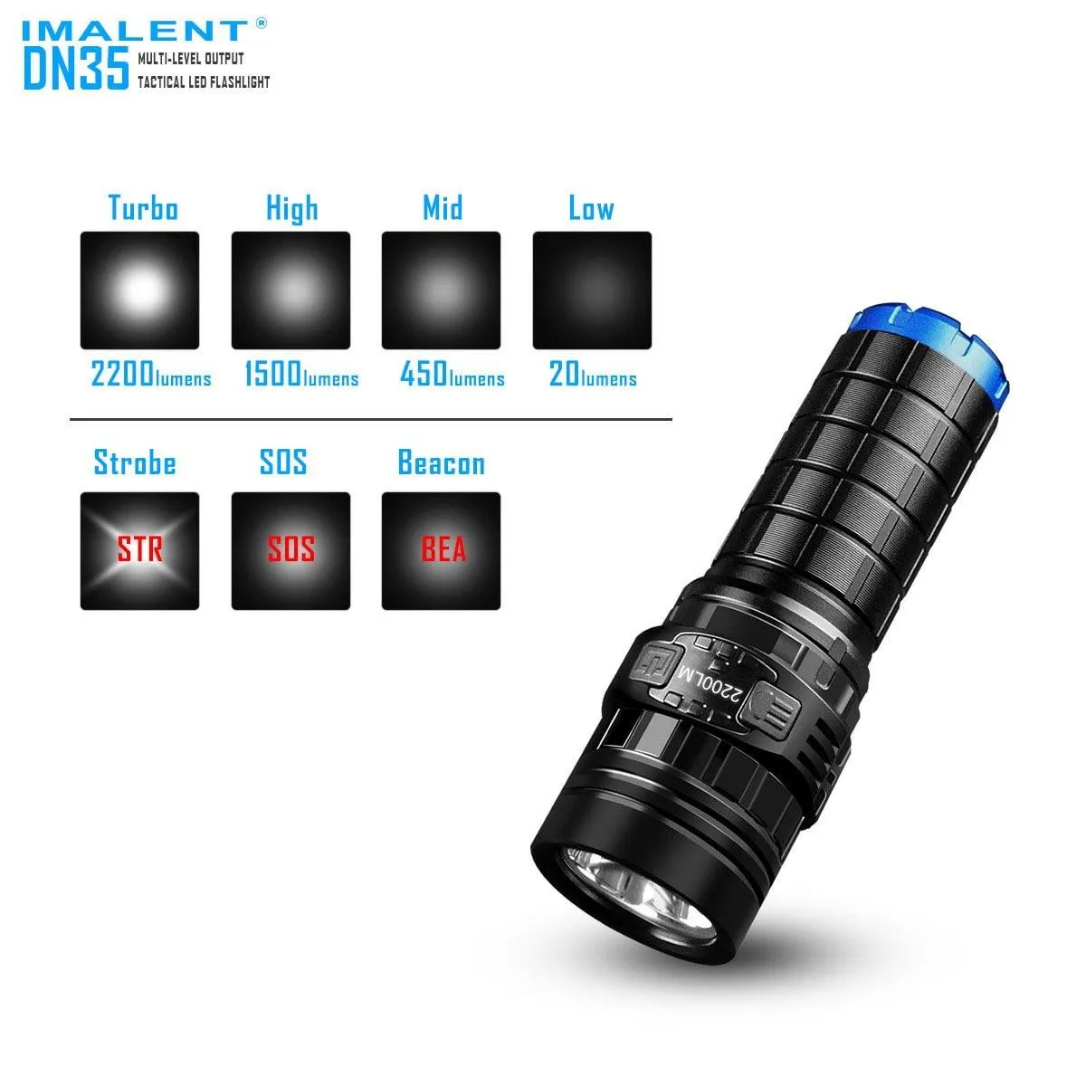 DN35 LED Flashlight