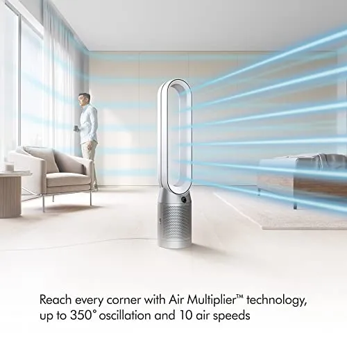 Dyson - Purifier Cool - TP07 - Smart Air Purifier and Fan - White/Silver (New)