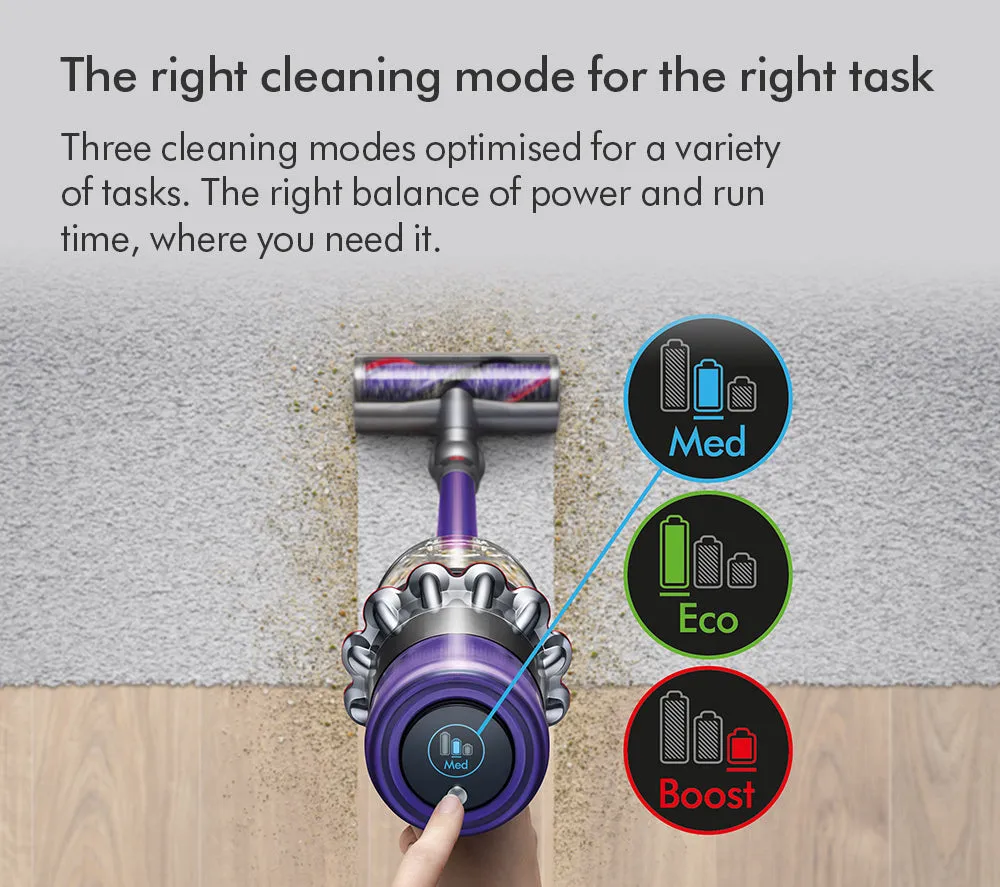 Dyson V11 Extra Cordless Stick Vacuum Cleaner Up To 60 Minutes Run Time Nickel and Red