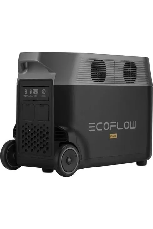 EcoFlow Delta Pro & Expansion Battery Kit - 7200 WH with Free Rich Solar 400 Watt Panel Kit, Remote & Bag