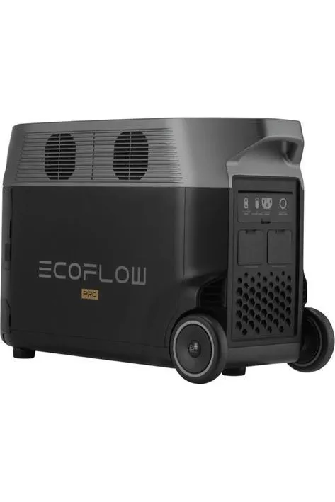 EcoFlow Delta Pro & Expansion Battery Kit - 7200 WH with Free Rich Solar 400 Watt Panel Kit, Remote & Bag