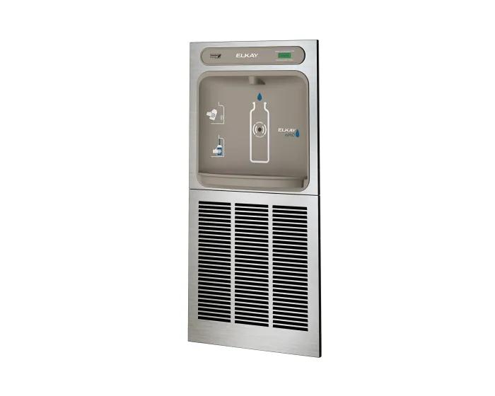 Elkay EZWSGRN8K | In-wall Bottle Filler | Filterless, High-efficiency chiller