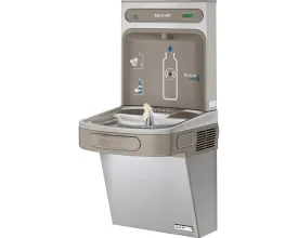 Elkay LZSG8WSSK |  Wall-mount Bottle Filling Station | Filtered, High-efficiency chiller, EZ-style fountain, Stainless Steel