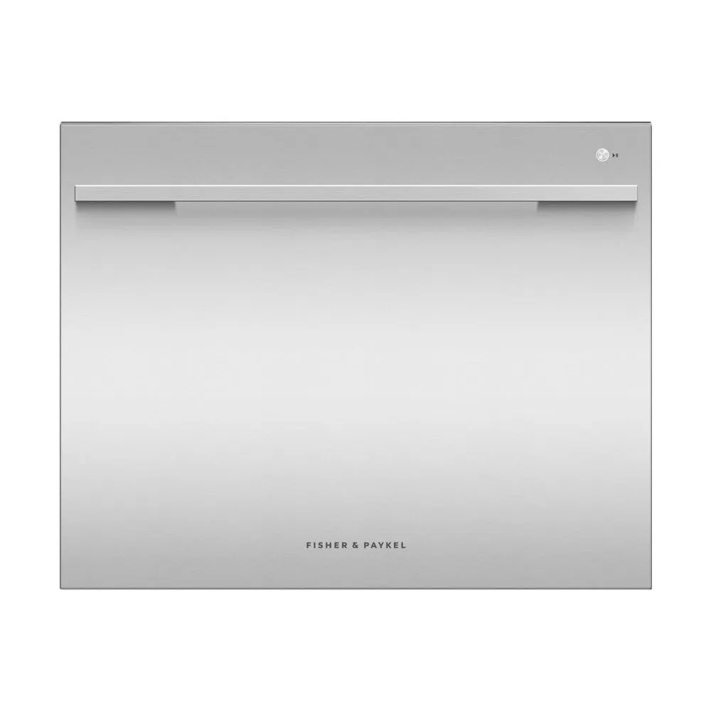 Fisher & Paykel DD60SDFHTX9 6 Plate Fully Integrated Dishwasher Dish Drawer Stainless Steel Control Panel with Fixed Door