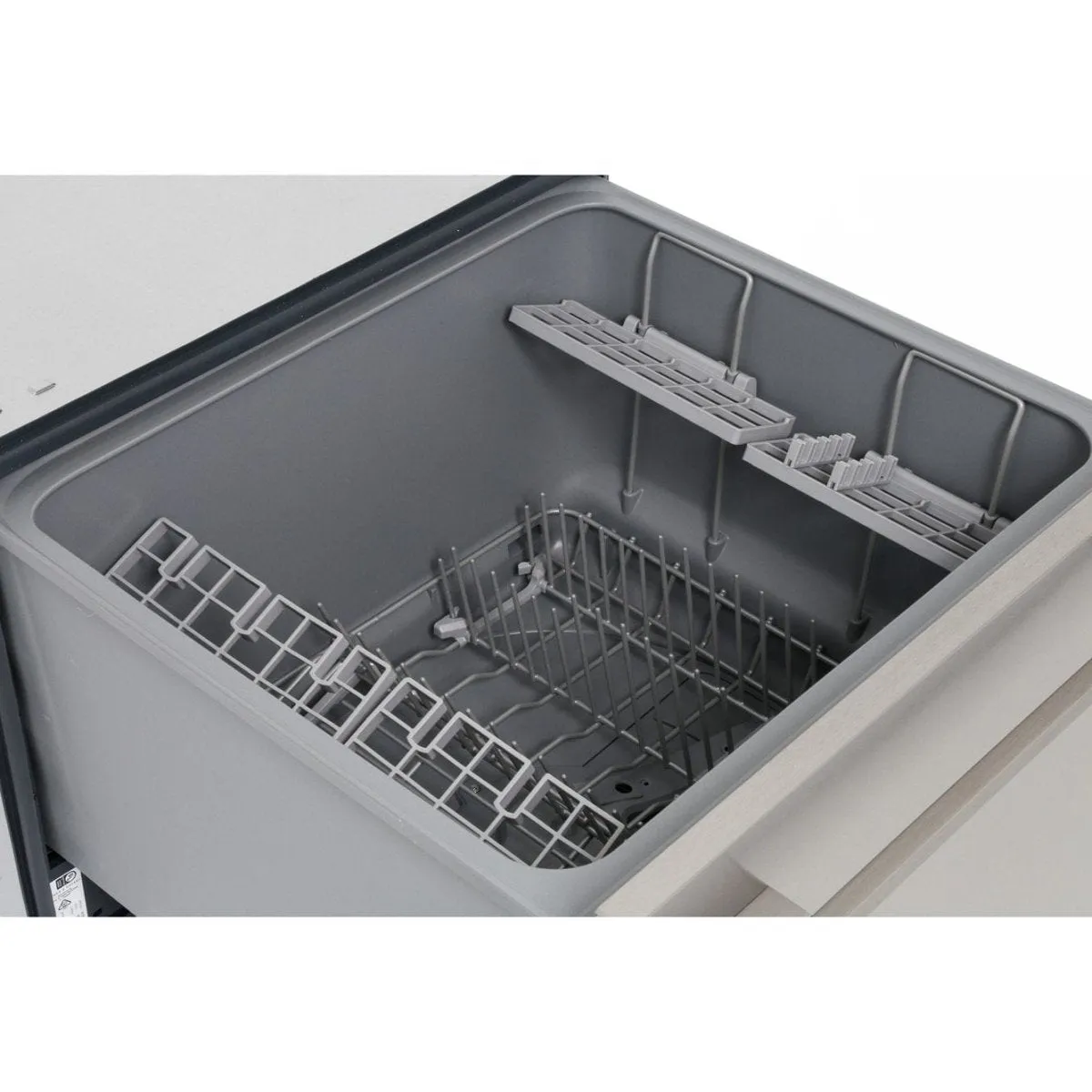 Fisher & Paykel DD60SDFHTX9 6 Plate Fully Integrated Dishwasher Dish Drawer Stainless Steel Control Panel with Fixed Door