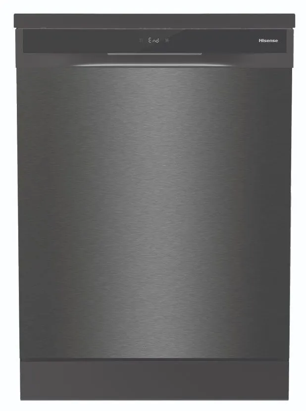 HiSense 60cm Dishwasher Black Steel HSGA16FB