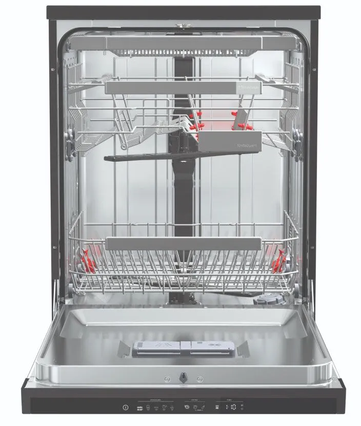 HiSense 60cm Dishwasher Black Steel HSGA16FB