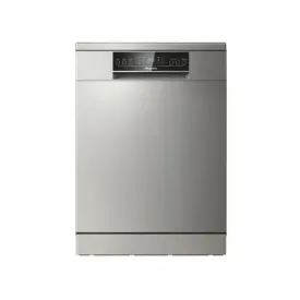 Hisense, HS623E90G Dishwasher Free Standing 15 Place Setting With 6 Programs Silver