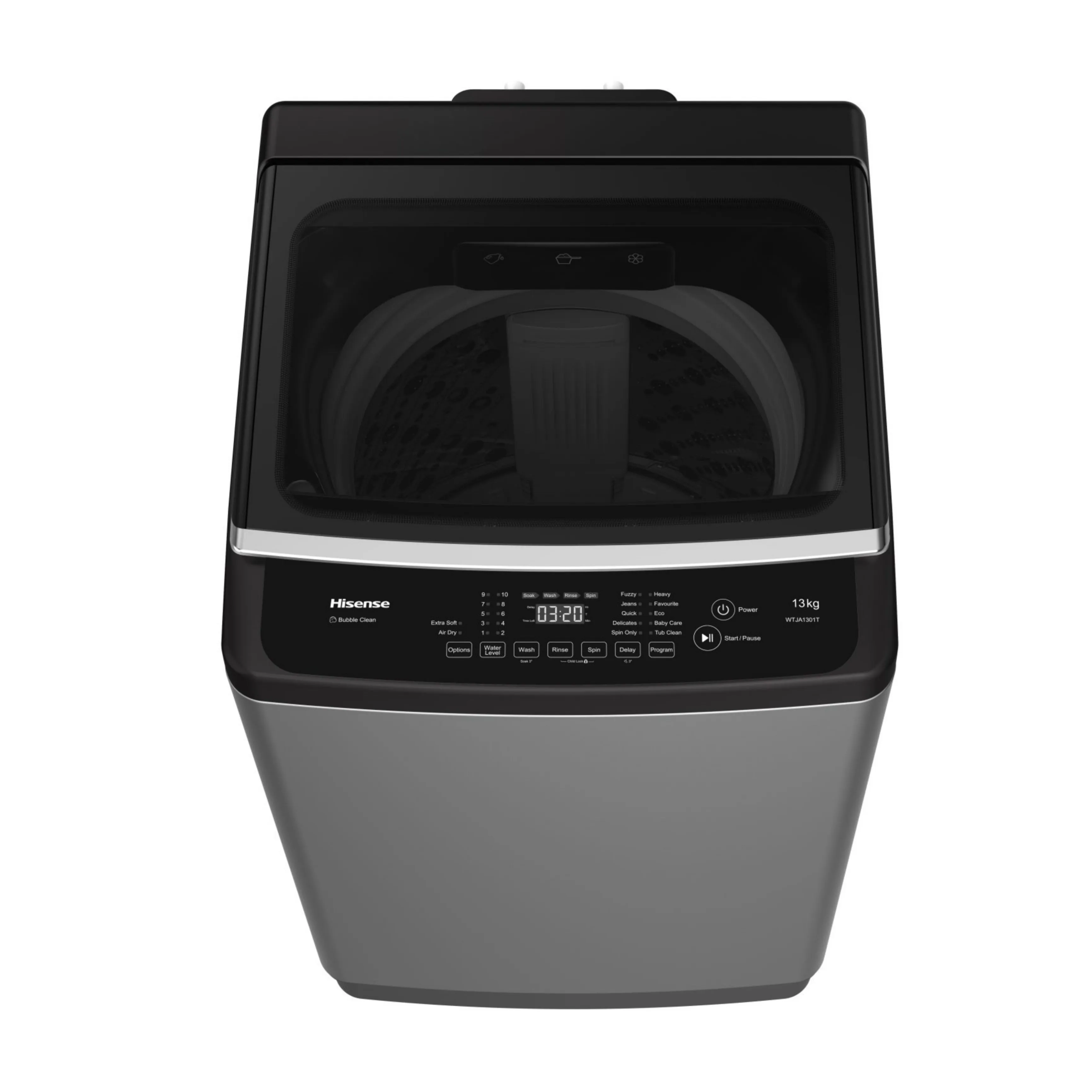 Hisense WM1302S-WTJA 13kg Smart Control Top Load Automatic Washing Machine - Brand New