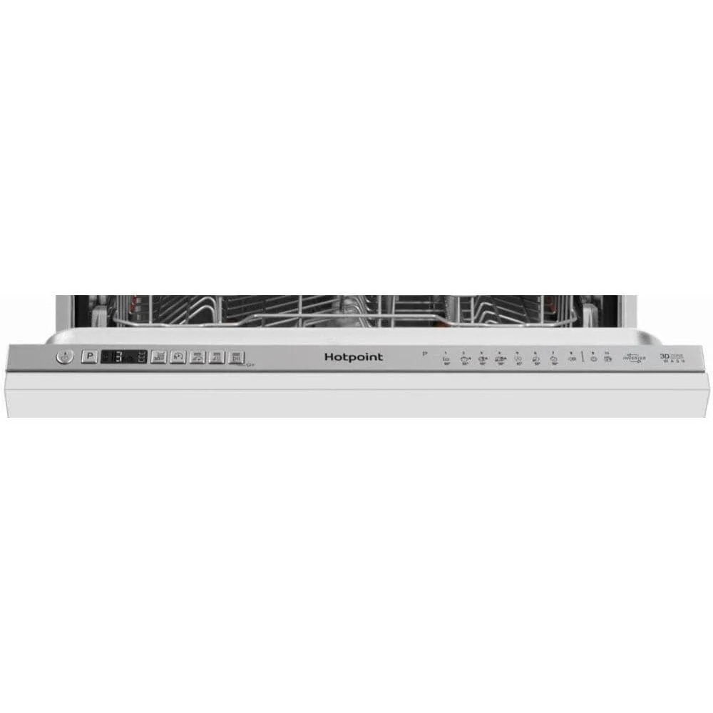 Hotpoint HIO3T241WFEGT Built In Fully Integrated Dishwasher Stainless Steel Place Settings - 14