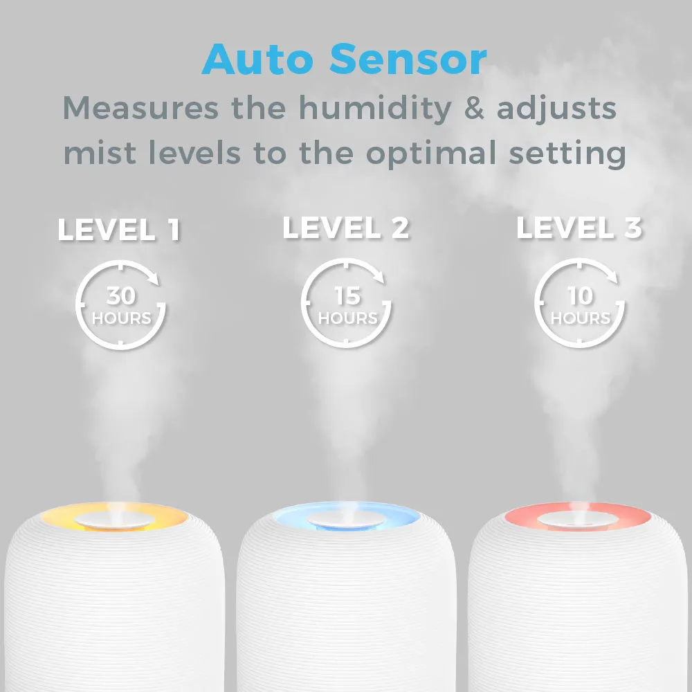 HUME™ Sense 2-Pack Bundle - 2 Humidifiers, 2 Filters, & 20 Scent Pads