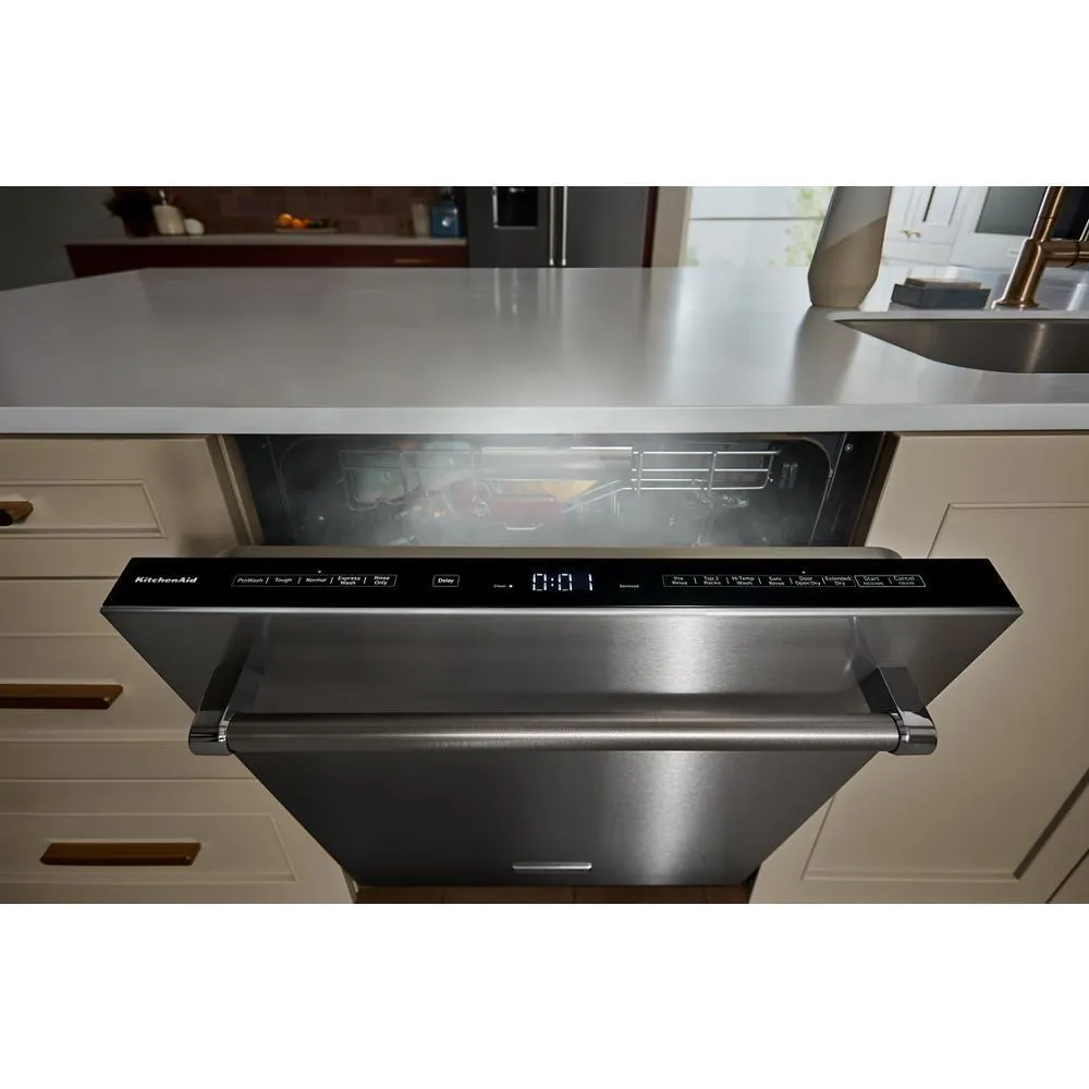 Kitchenaid KDTF924PPS 39 dBA PrintShield™ Finish Flush-to-Cabinet Dishwasher with FreeFlex™ Fit Third Level Rack