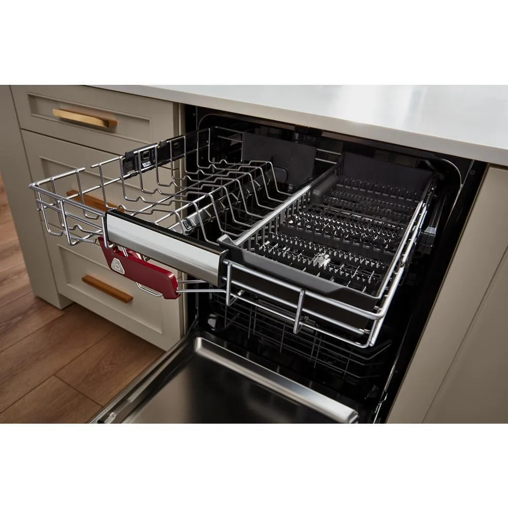 Kitchenaid KDTF924PPS 39 dBA PrintShield™ Finish Flush-to-Cabinet Dishwasher with FreeFlex™ Fit Third Level Rack