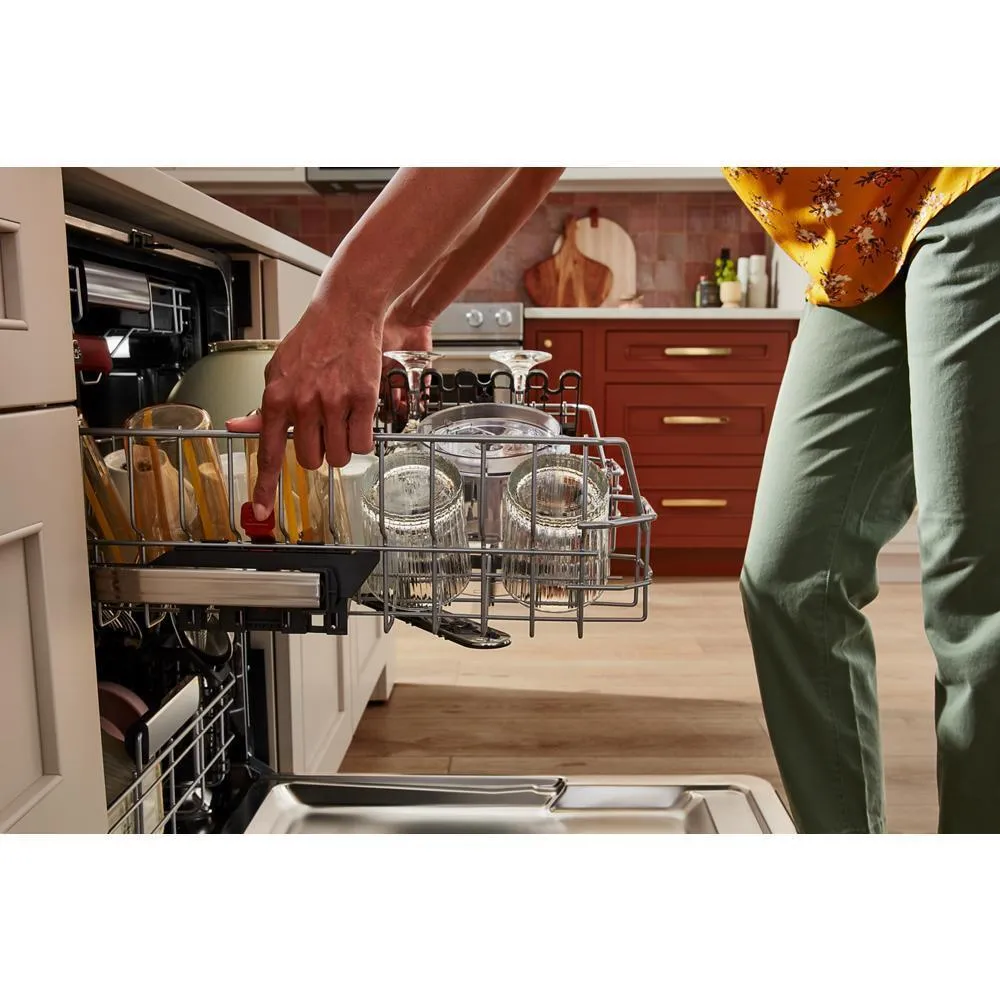 Kitchenaid KDTF924PPS 39 dBA PrintShield™ Finish Flush-to-Cabinet Dishwasher with FreeFlex™ Fit Third Level Rack