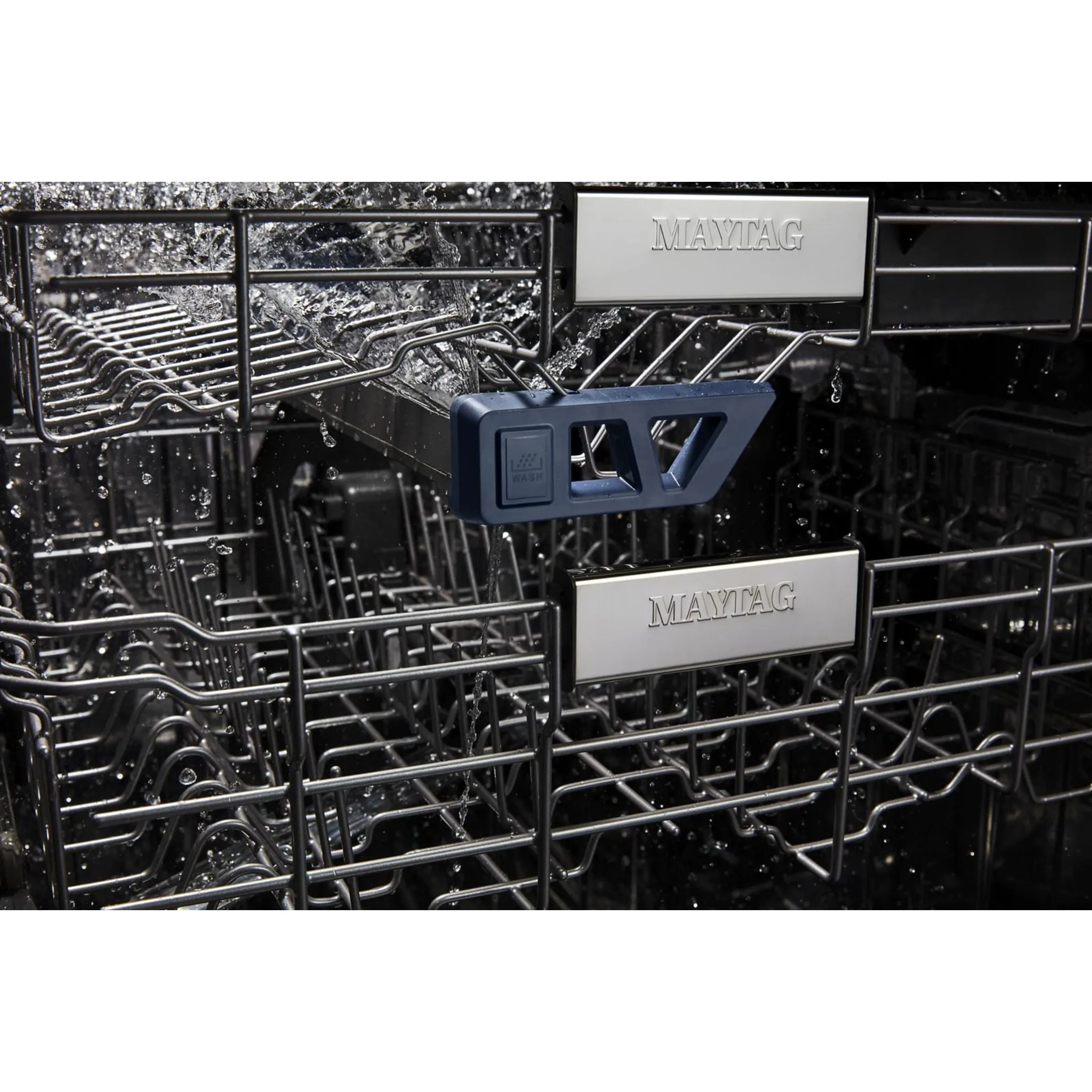 Maytag Top control dishwasher with Third Level Rack and Dual Power Filtration (MDB9959SKZ)