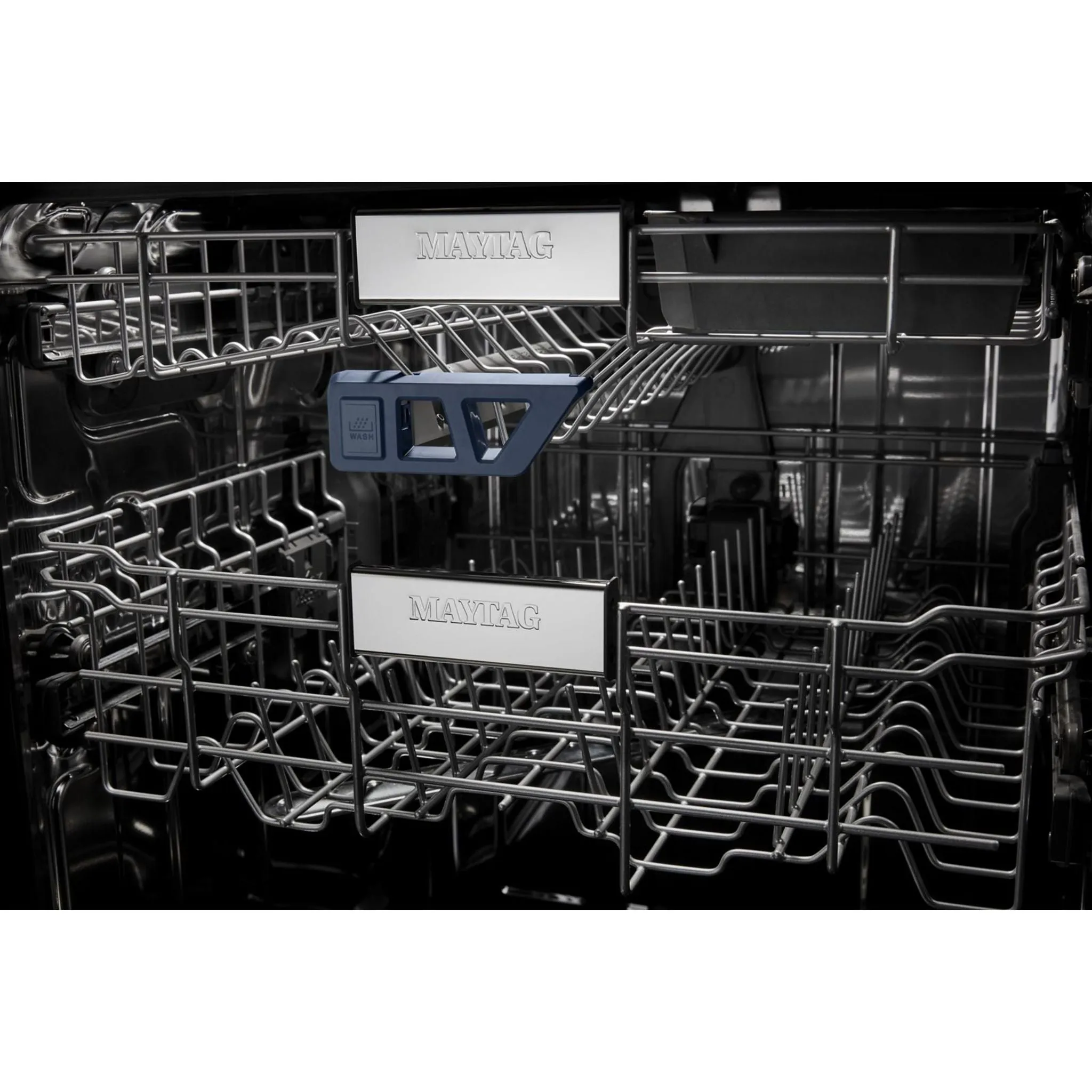 Maytag Top control dishwasher with Third Level Rack and Dual Power Filtration (MDB9959SKZ)