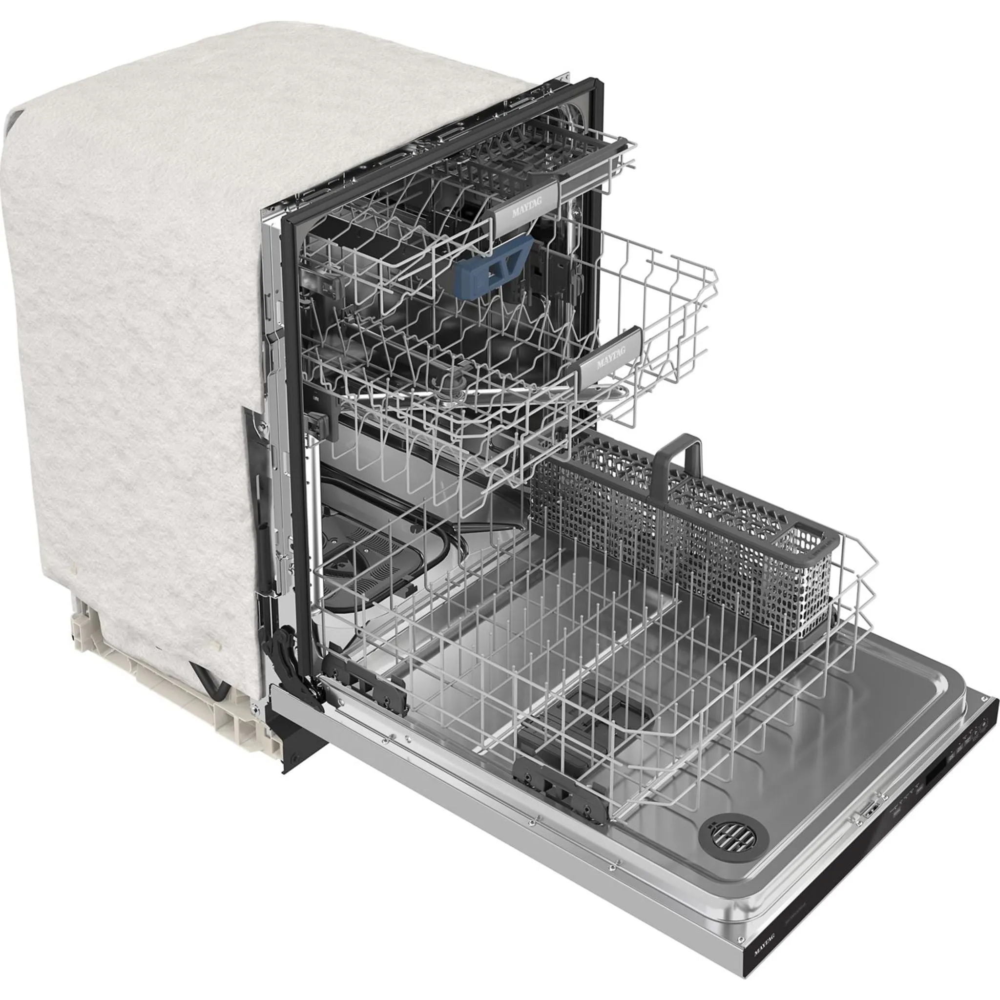 Maytag Top control dishwasher with Third Level Rack and Dual Power Filtration (MDB9959SKZ)