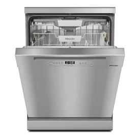 Miele G5310SC-CLST Front Active Plus Freestanding Dishwasher, AutoOpen Drying, 59.8cm Wide - CleanSteel Front