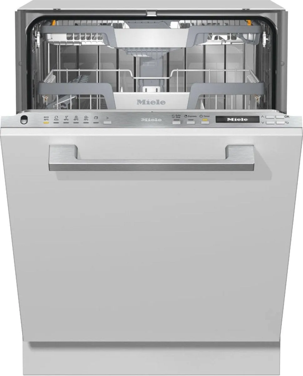 Miele G7165-SCVI-XXL Fully Integrated Dishwasher, AutoDos with Integrated PowerDisk - Stainless Steel