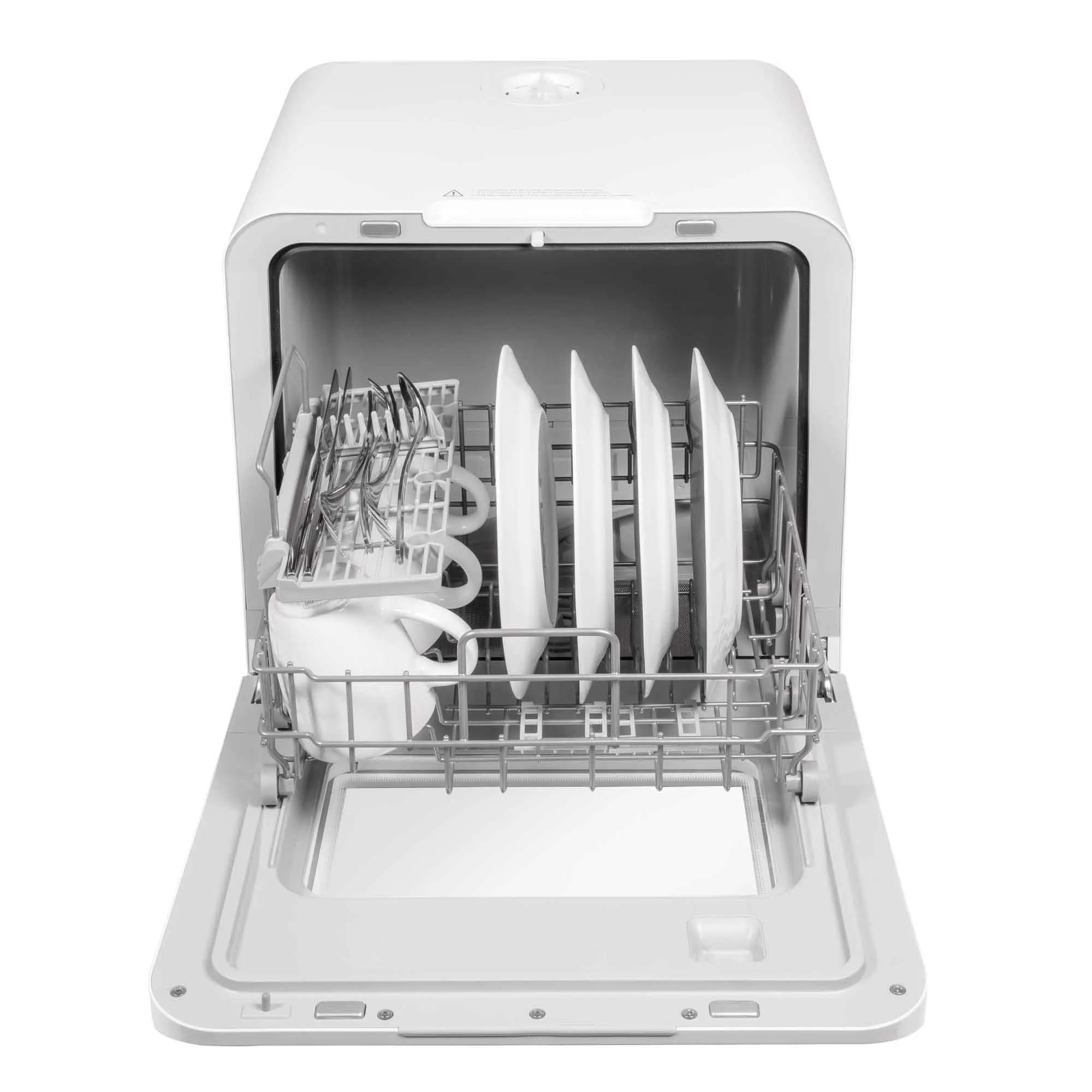 Mini Portable Tabletop 6L Dishwasher with 3 Place Settings, 7 Wash Functions - DH72