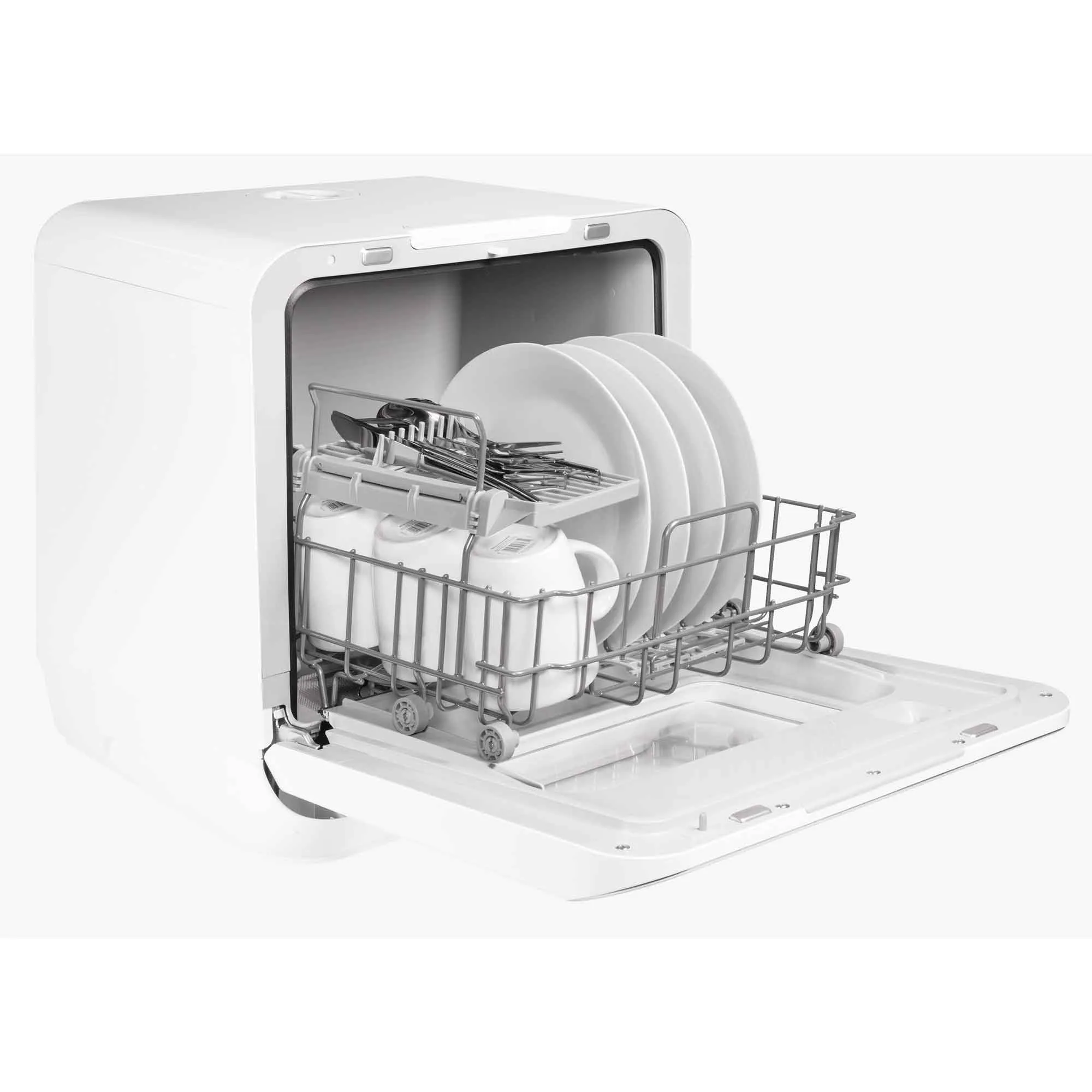 Mini Portable Tabletop 6L Dishwasher with 3 Place Settings, 7 Wash Functions - DH72