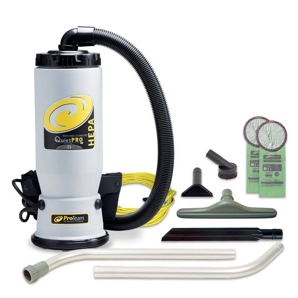 ProTeam® QuietPro® HEPA Backpack Vacuum